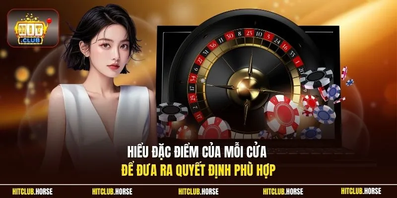 Hiểu đặc điểm của mỗi cửa để đưa ra quyết định phù hợp